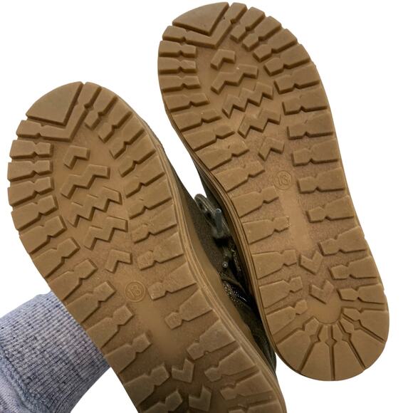 GAP Army Green Combat Boots - Picture 3 of 7